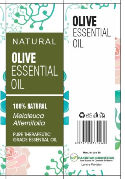 Premium Olive Essential Oil – 100% Pure Cold-Pressed for Skin & Hair Care