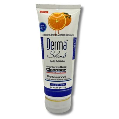 Derma Shine - Gently Exfoliating Orange Whitening Cleanser - 200g
