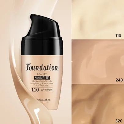 Nourplus Foundation – Full Coverage Liquid Foundation