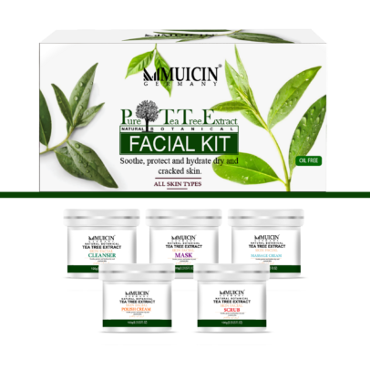 MUICIN - Tea Tree Skin Glow Facial Kit - 5 Steps