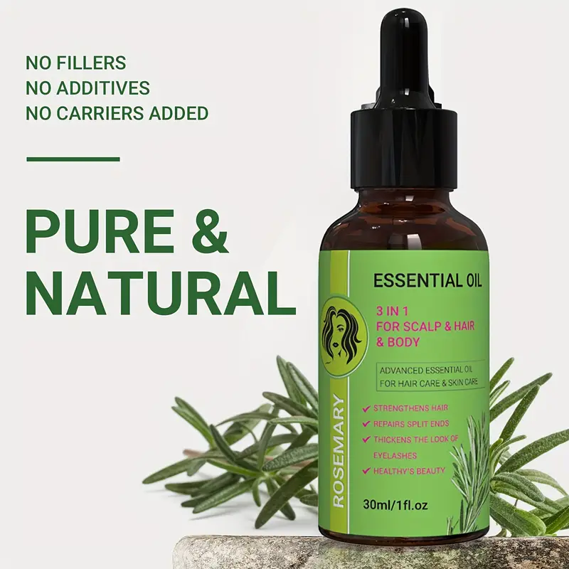 Rosemary Oil for Scalp, Hair & Body