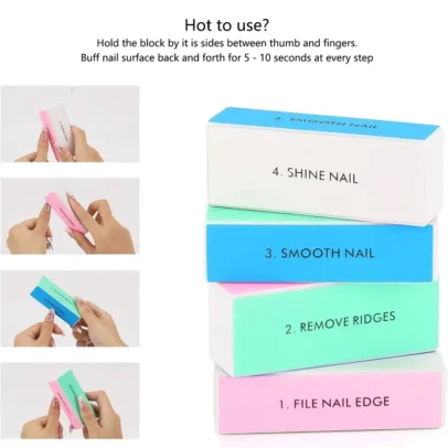 Nail Buffer 4 Way (1 pc)